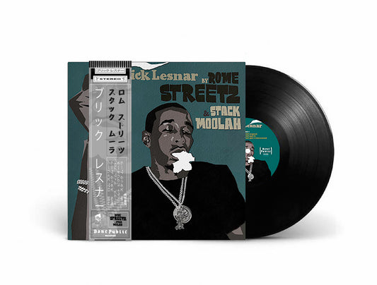 ROME STREETZ & STACK MOOLAH « BRICK LESNAR » Black vinyl with OBI